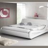 muebles-bonitos-Lit-Double-Moderne-en-Similicuir-Alessia-pour-Matelas-180-x-200cm-Blanc-avec-sommier--Lattes-inclu-0-0 muebles bonitos Lit Double Moderne en Similicuir Alessia pour Matelas 180 x 200cm Blanc avec sommier à Lattes inclu