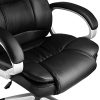 tectake-403238-Fauteuil-de-Bureau-Design-pivotant-Surface-dAssise-et-de-Dossier-Ergonomique-Appui-tte-rembourr-Noir-0-2 tectake 403238 Fauteuil de Bureau Design pivotant, Surface d'Assise et de Dossier Ergonomique, Appui-tête rembourré, Noir