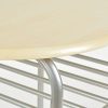 ts-ideen 2820 Ensemble de 3 pièces comprenant 1 Table ovale et deux tabourets