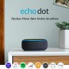 Echo Dot (3ème génération), Enceinte connectée avec Alexa, Tissu anthracite