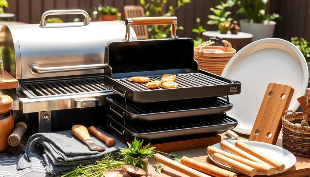 Matériaux de barbecue durables Matériaux de barbecue durables