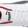 41R1YRpsbXL._AC_.jpg Puma Tazon 6 FM White Black Silver, Chaussures de Running Compétition Homme