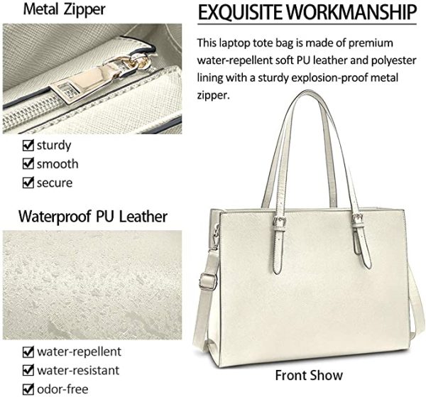 Sac à main imperméable assez grand pour ordinateur portable
