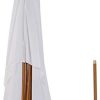 315enZehzGL._AC_.jpg Outsunny Parasol Droit rectangulaire de Jardin Grande Taille dim. 3L x 2l x 2,5H m Blanc