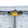 3167ugmXNYL._AC_.jpg Tenco TG180 - Table Pliante Transportable, Table en Plastique Robuste, 180 cm, blanc