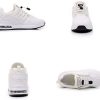 Monrinda Baskets Homme Femme Chaussures de Course Coussin d'air Unisexe Mode Loisirs LéGer Respirant Amorti Formateurs de Plein Air