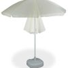 Relaxdays Parasol 180 cm envergure en Polyester inclinable Jardin Balcon terrasse 8 Nervures