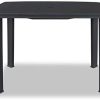 vidaXL Table de Jardin Table de Salle à Manger Dîner Repas Table de Patio Camping Terrasse Arrière-Cour Extérieur Anthracite 126x76x72 cm Plastique