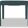 vidaXL Table de Jardin Table de Salle à Manger Dîner Repas Table de Patio Camping Terrasse Arrière-Cour Extérieur Anthracite 126x76x72 cm Plastique
