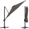 31vhS1T6rbL._AC_.jpg Happy Garden Parasol déporté Molokai rectangulaire 3x4m Gris + Housse