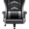 31x0tlqC4VL._AC_.jpg IntimaTe WM Heart Chaise Gaming Ergonomique, Fauteuil de Bureau Pivotant, Dossier Haut, Assise Rembourrée, avec Appui-tête et Soutien Lombaire Ajustables (Gris)