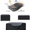 415qhCLmSLL._AC_.jpg SIRUITON Housse de Meuble Housse Salon de Jardin Housse de Protection pour Meubles de Jardin Imperméable 420D Tissu Oxford Noir (242x162x100cm)