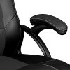 41AIuNnEQFL._AC_.jpg TecTake Chaise Fauteuil siège de Bureau Hauteur réglable Sportive (Noir-Noir | No. 403470)