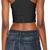 41AjSraw9EL._AC_.jpg Urban Classics Ladies Cropped Rib Top Débardeur Femme