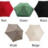 Yiran Toile de rechange pour parasol, toile de rechange pour parasol de jardin, toile de rechange en polyester, toit pour parasol de soleil, garder au frais pour le patio
