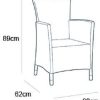 41FLW7RJp6L._AC_.jpg Keter Iowa – Fauteuil de Jardin 60x62x89 cm Gris Graphite