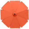 41FYUTkWxL._AC_.jpg ABCCANOPY Parapluie de terrasse à volants 7,5 m 7.5FT Orange