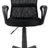 41GWFrBhAgL._AC_.jpg SixBros. Chaise de Bureau Noir Fauteuil de Bureau H-298F-2/2122