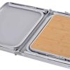 41MdIuqV-L._AC_.jpg Outsunny Table Pliante Table de Camping Table de Jardin avec rallonge Hauteur réglable Aluminium MDF Imitation Bambou