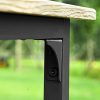 41NTcGnpjtL._AC_.jpg SoBuy OGT11-N Set de 1 Table + 4 Tabourets Ensemble Table de Bar Bistrot + 4 Tabourets avec Repose-pieds Table Haute Cuisine