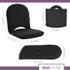 41X1dToWVqL._AC_.jpg bonVIVO Easy Smart, Siège De Sol Multi-Position Pratique, Chaise De Sol Pliable Portable avec Dossier Réglable, Fauteuil De Sol avec Housse Imperméable, pour Intérieur Et Extérieur