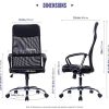 41bS3MJkopL._AC_.jpg Exofcer Haute Dossier incurvé en Maille Home Chaise de Bureau Executive Ordinateur Chaise de Bureau pivotant réglable en Hauteur