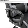 41bn0U0wWbL._AC_.jpg IntimaTe WM Heart Chaise Gaming Ergonomique, Fauteuil de Bureau Pivotant, Dossier Haut, Assise Rembourrée, avec Appui-tête et Soutien Lombaire Ajustables (Gris)