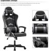 41lleHTftxL._AC_.jpg IntimaTe WM Heart Chaise Gaming Ergonomique, Fauteuil de Bureau Pivotant, Dossier Haut, Assise Rembourrée, avec Appui-tête et Soutien Lombaire Ajustables (Gris)