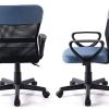 41xGJVprQ9L._AC_.jpg Exofcer Chaise de Bureau Chaise de Bureau Chaise d'ordinateur Chaise pivotante avec Dossier en Maille Chaise pivotante pour Enfants et Jeunes (Bleu)