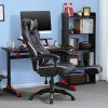 513J0Zy4B4L._AC_.jpg SONGMICS Fauteuil de Bureau, Hauteur réglable, Ergonomique OBG77BG