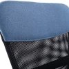 51EFnsNGniL._AC_.jpg Exofcer Chaise de Bureau Chaise de Bureau Chaise d'ordinateur Chaise pivotante avec Dossier en Maille Chaise pivotante pour Enfants et Jeunes (Bleu)