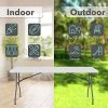 51M4NR4CHsL._AC_.jpg MaxxGarden Table Pliante - Table de Jardin - Table Exterieur - Table Pliable (180 x 74 cm) - Couleur Blanche