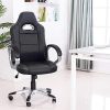 51MkNQ5AMYL._AC_.jpg IntimaTe WM Heart Racing Chaise de Gamer Professionnel Siège de Bureau Fauteuil de Gaming Ergonomique Dossier Haut Inclinable en Similicuir pour PC Joueur (Noir)