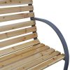 51XOpyAwp6L._AC_.jpg vidaXL Banc de Jardin Bois et Fer 120 cm Banquette d'Extérieur Meuble de Jardin