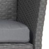 51Y0jYltBbL._AC_.jpg Salon de Jardin CORDOUE en résine tressée Gris 4 Places - Coussins Gris