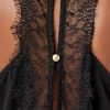51fykmwQEtL._AC_.jpg Vero Moda Vmmilla S/L Lace Top Noos Débardeur Femme