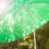 Relaxdays Parasol 180 cm envergure en Polyester inclinable Jardin Balcon terrasse 8 Nervures