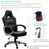 51oAsRjmKBL._AC_.jpg IntimaTe WM Heart Racing Chaise de Gamer Professionnel Siège de Bureau Fauteuil de Gaming Ergonomique Dossier Haut Inclinable en Similicuir pour PC Joueur (Noir)