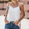 ITISME Débardeur Femmes Sexy, T-Shirt sans Manches Hauts Femmes Sexy Bouton Col en V Gilet Camisole Top Crop Blouse Hauts Femme Mode,2020 Nouveau été