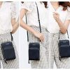 51vCX7MqILL._AC_.jpg Brinny Sacs à Main Femme Sacs à bandoulière en Similicuir Étuis pour téléphone Portable 3 Pochettes à Fermeture à glissière Cartes Poche Porte Monnaie pour iPhone 5/6/7/8 / X Plus Samsung à 6.5"
