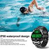 61OULKVk5TL._AC_.jpg LIGE Montre Connectée Homme Ecran Tactile IP68 Etanche Fitness Tracker Sport Sommeil Cardiofrequencemètre Artérielle Tension Podometre Calories Montre Intelligente pour iOS Android