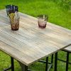61YkPcMM1fL._AC_.jpg SoBuy OGT11-N Set de 1 Table + 4 Tabourets Ensemble Table de Bar Bistrot + 4 Tabourets avec Repose-pieds Table Haute Cuisine