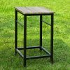 61lmmY2zOzL._AC_.jpg SoBuy OGT11-N Set de 1 Table + 4 Tabourets Ensemble Table de Bar Bistrot + 4 Tabourets avec Repose-pieds Table Haute Cuisine