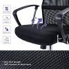 61pqT-3srEL._AC_.jpg Exofcer Haute Dossier incurvé en Maille Home Chaise de Bureau Executive Ordinateur Chaise de Bureau pivotant réglable en Hauteur