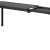 Chicreat - Table à rallonge en aluminium, 127 à 165 x 57 x 71,5 cm, Chicreat - Table à rallonge en aluminium, 127 à 165 x 57 x 71,5 cm, Noir