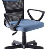 Exofcer Chaise de Bureau Chaise de Bureau Chaise d'ordinateur Chaise Exofcer Chaise de Bureau Chaise de Bureau Chaise d'ordinateur Chaise pivotante avec Dossier en Maille Chaise pivotante pour Enfants et Jeunes (Bleu)