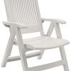 GROSFILLEX Fauteuil multi-positions FIDJI 3, Blanc, 67 x 62 x 107 cm