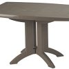 GROSFILLEX Vega Table, Taupe, 118 x 77 x 72 cm