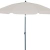 GoodSun Parasol rond avec 8 baleines Blanc cassé 200 cm GoodSun Parasol rond avec 8 baleines Blanc cassé 200 cm