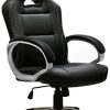 IntimaTe WM Heart Racing Chaise de Gamer Professionnel Siège de IntimaTe WM Heart Racing Chaise de Gamer Professionnel Siège de Bureau Fauteuil de Gaming Ergonomique Dossier Haut Inclinable en Similicuir pour PC Joueur (Noir)